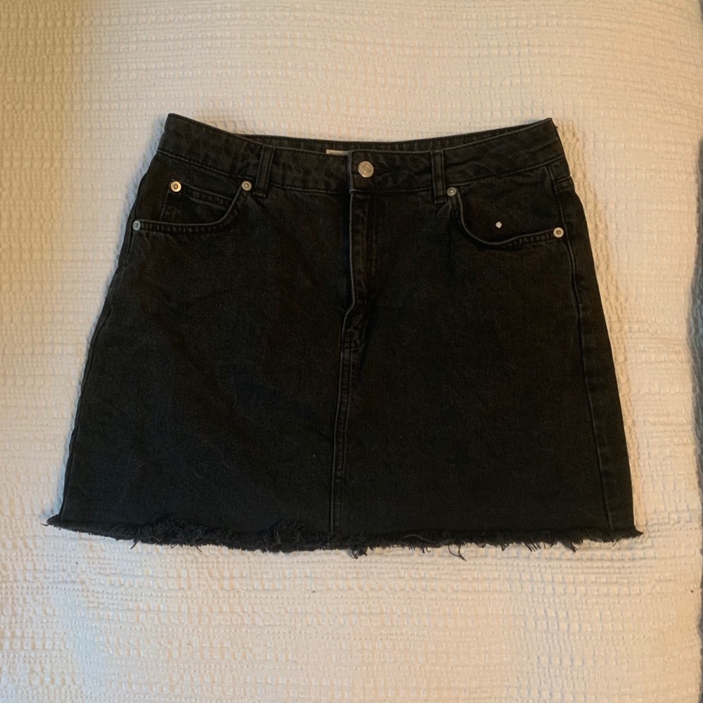 COPY - Black Topshop Jean skirt